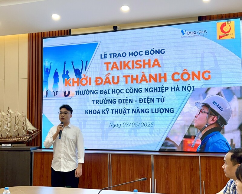 Học bổng Taikisha Việt Nam 2025: Nuôi dưỡng tài năng thế hệ kỹ sư trẻ