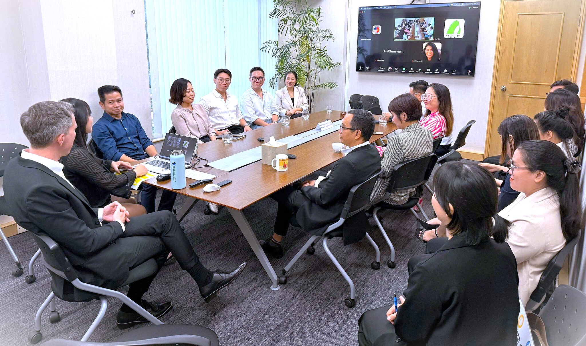 Taikisha Vietnam joins AmCham meeting
